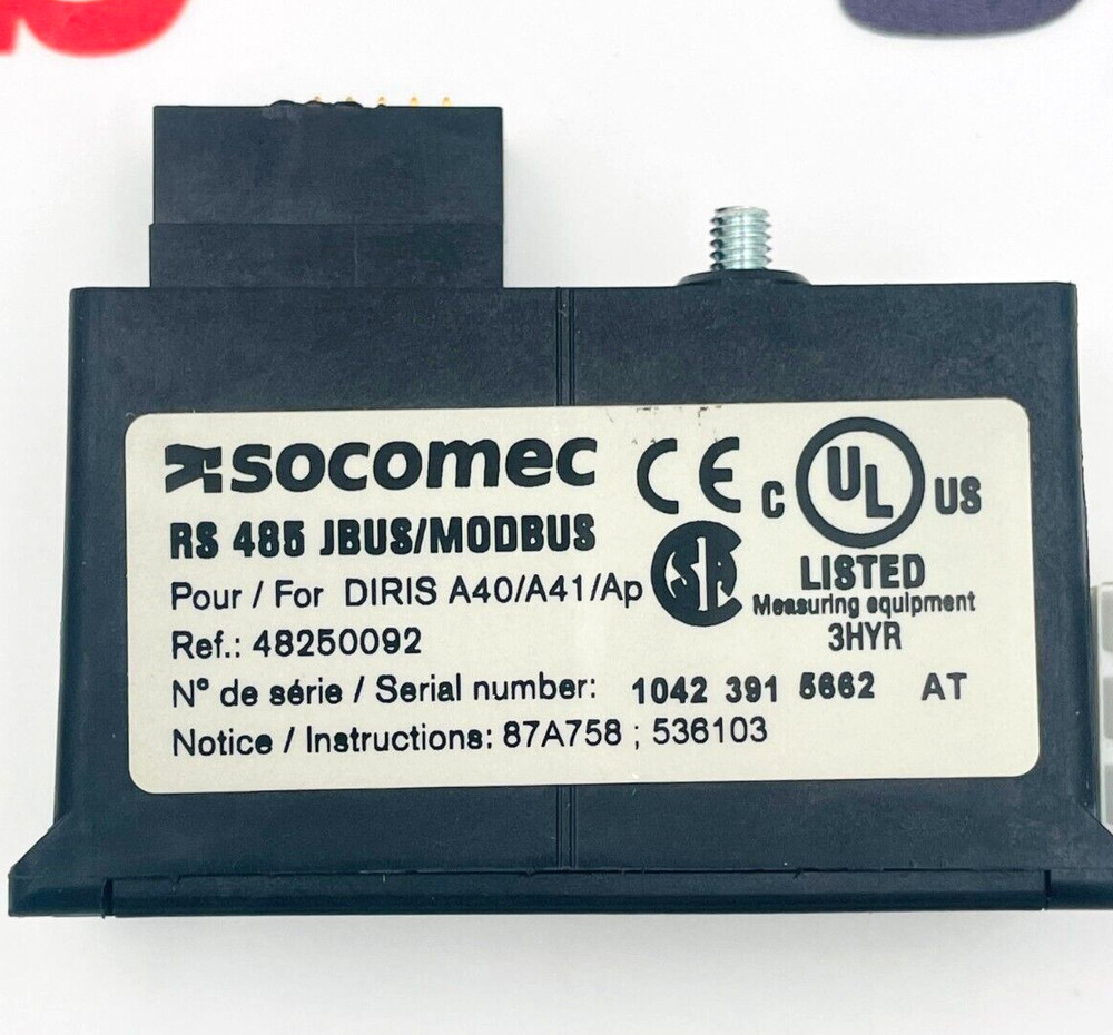 SOCOMEC 48250092 Communication Module