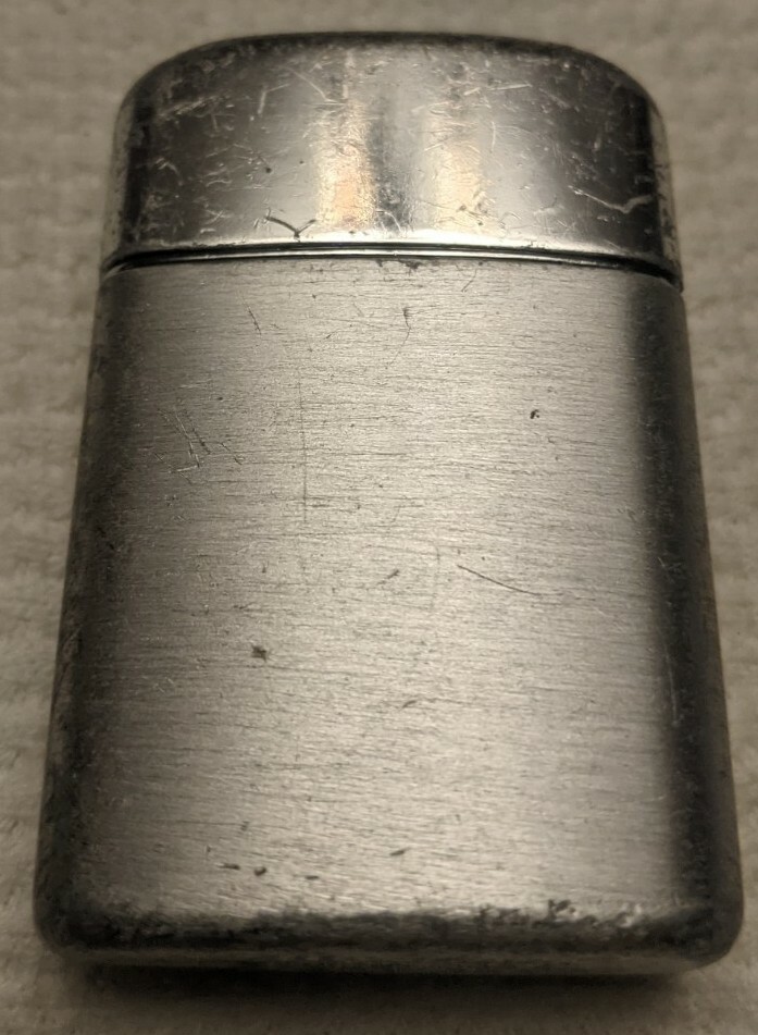 Vintage Ronson Typhoon Silver Tone Lighter