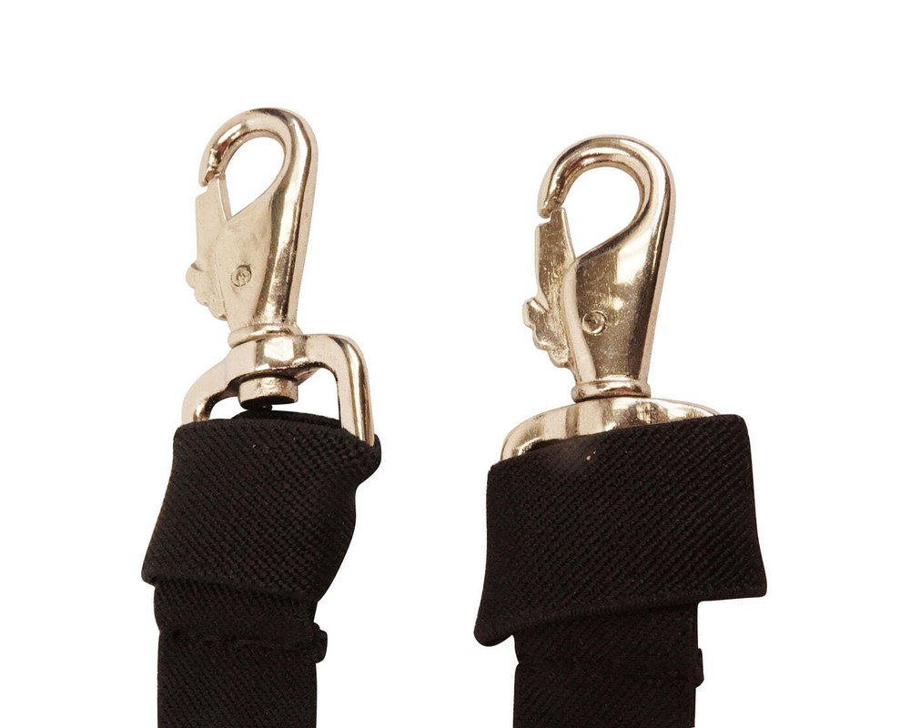 Removable Adjustable Elastic Leg Straps Pair for Horse Blankets & Sheets