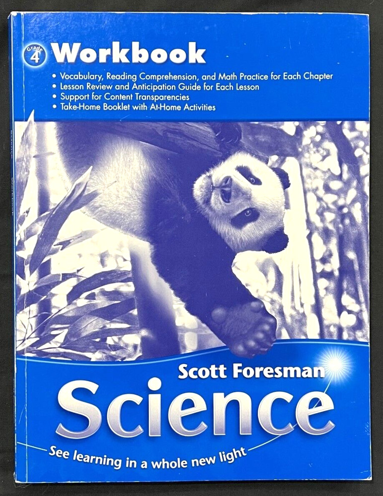 4th Grade - SCIENCE - STUDENT WORKBOOK EDITION (2006, Scott Foresman)