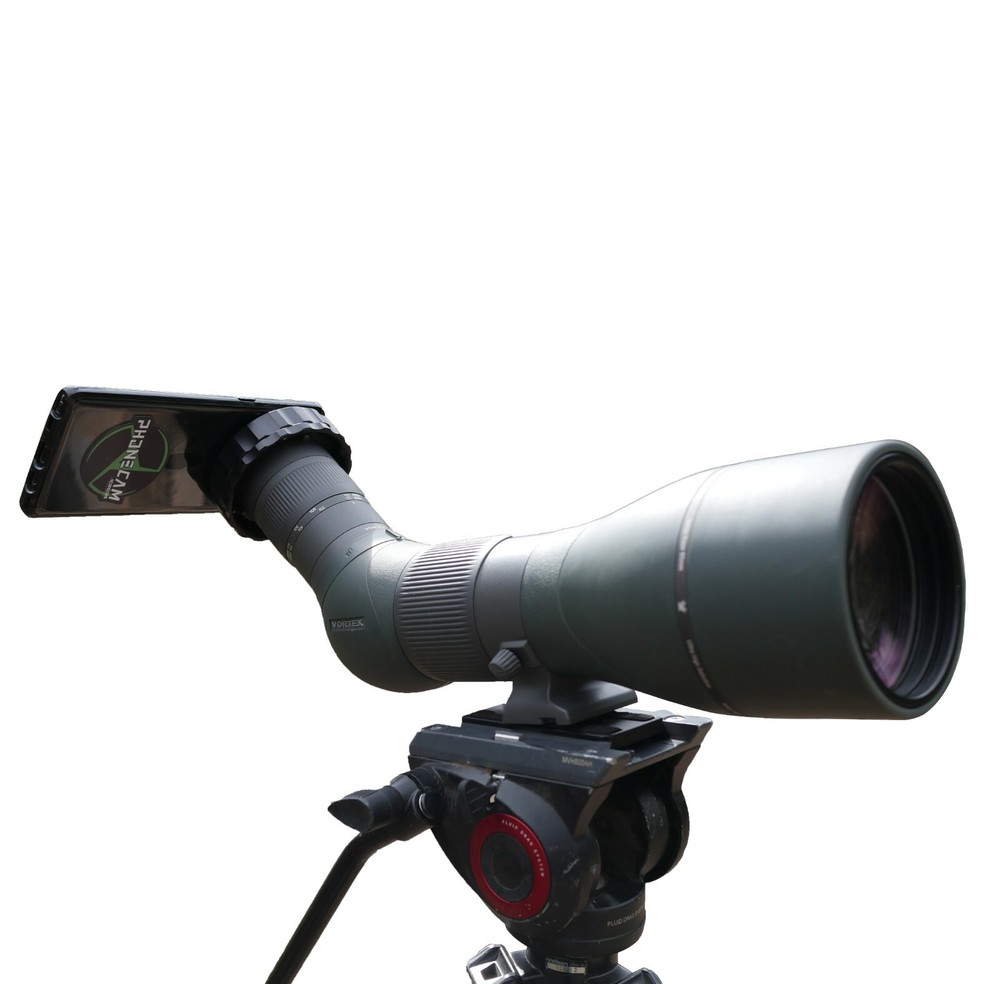 UNIVERSAL PHONECAM Kit For IPHONE * Digiscoping Adapter * By ScopeCam Adapter 