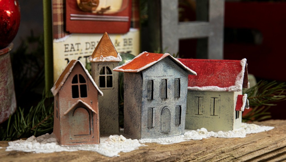 Sizzix Thinlits Paper Village #2 21PC set #665585 Retail $22.99 by Tim Holtz