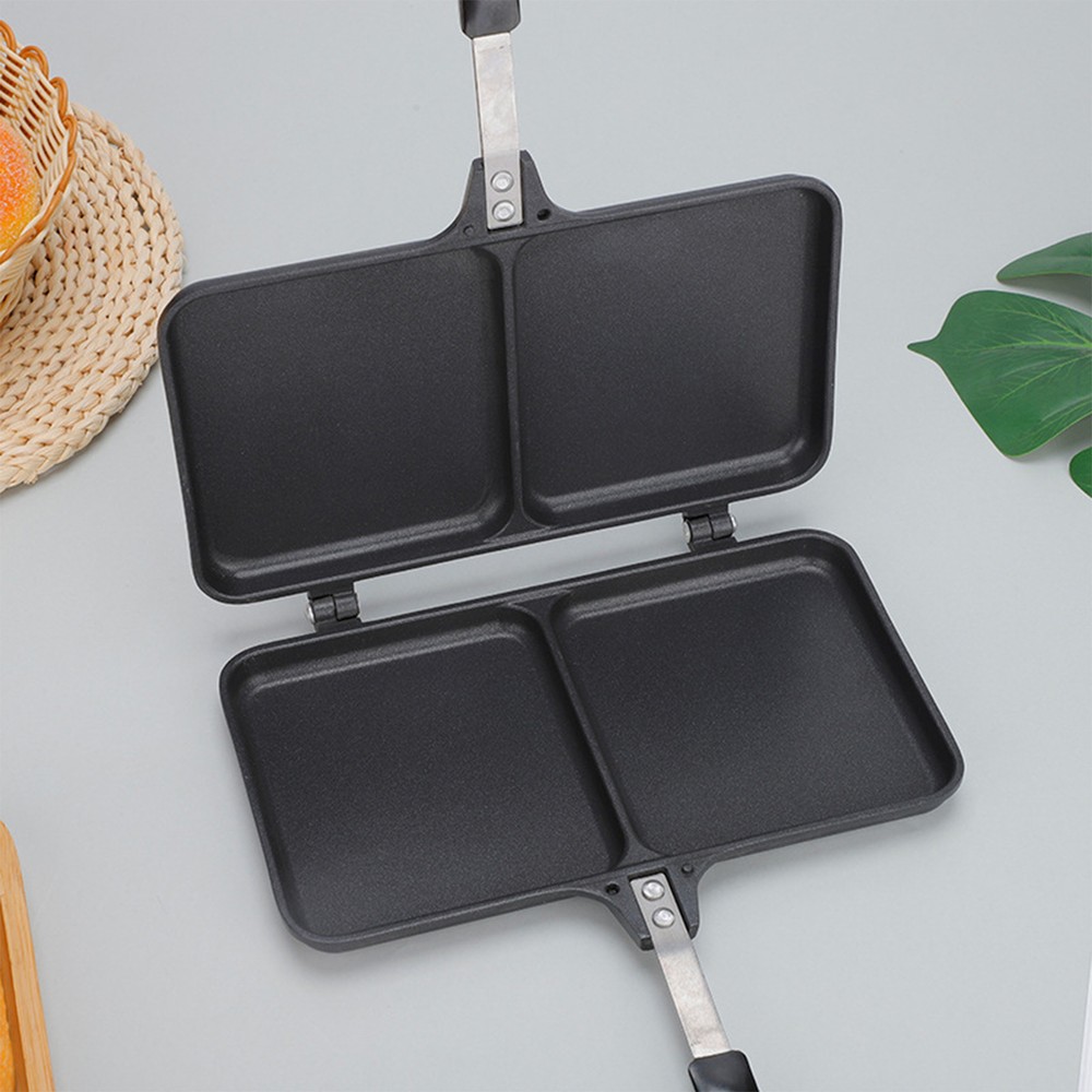 Hot Sandwich Maker Double Panel Stove Hot Sandwich Maker With Handle Handy