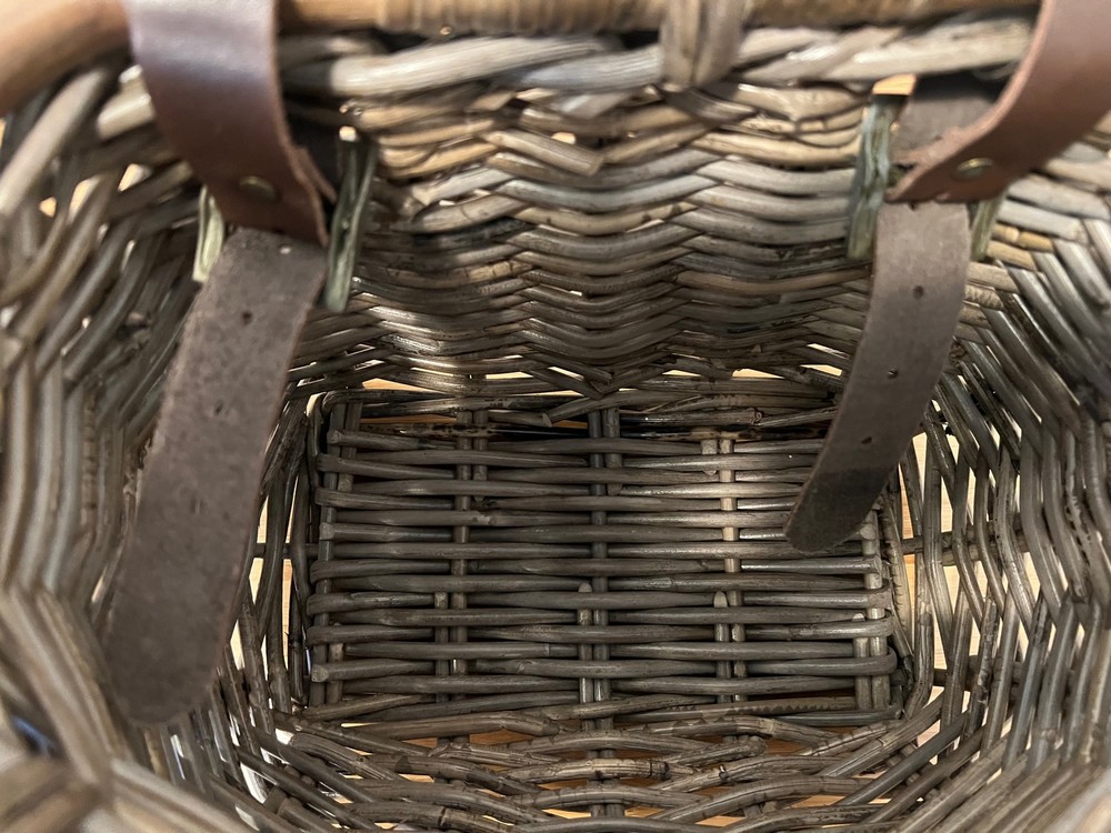 Nantucket Tuckernuck Front Basket Classic Shape Gray