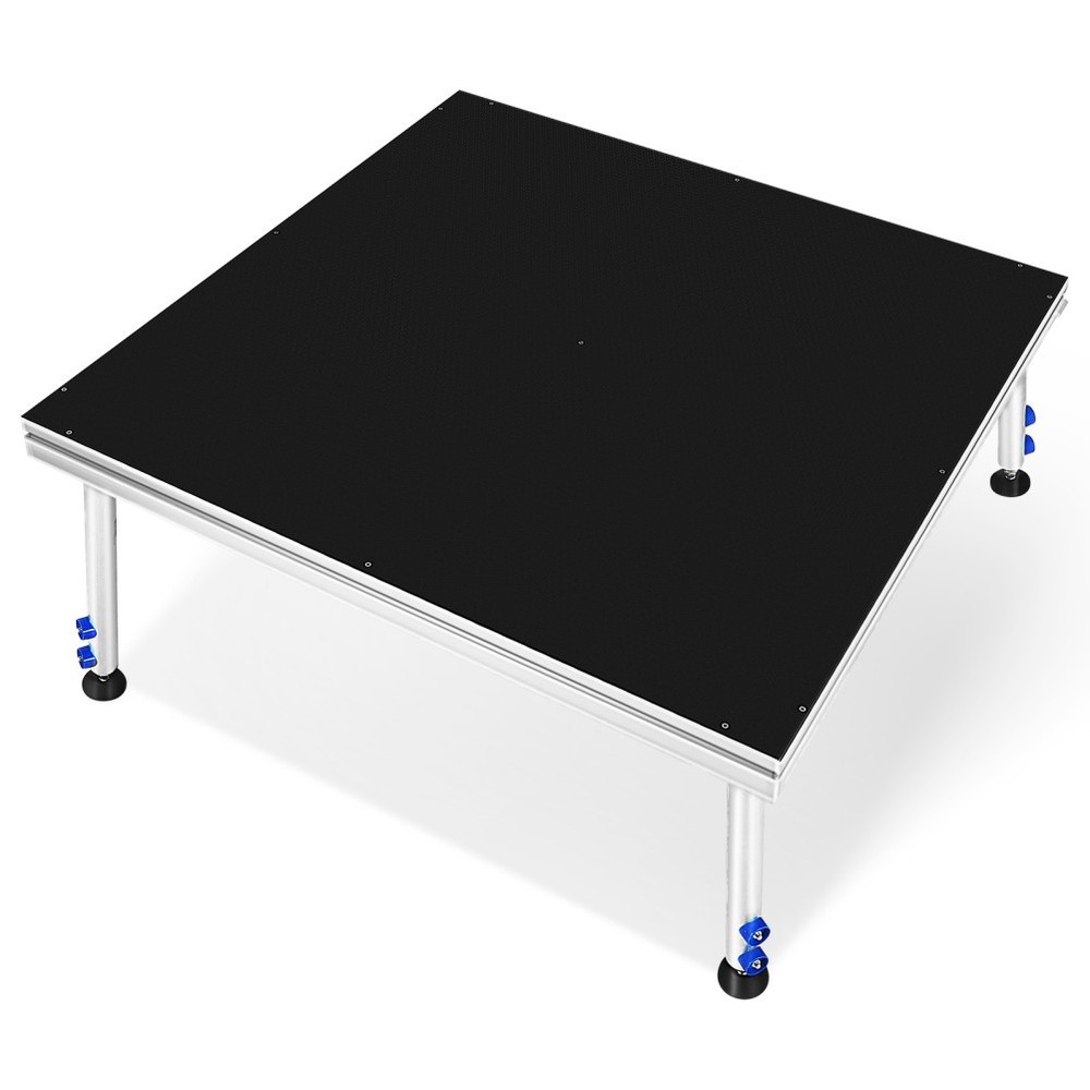 1/2x Portable Stage Riser Platform Modular System 24" -40" Height Adjustable