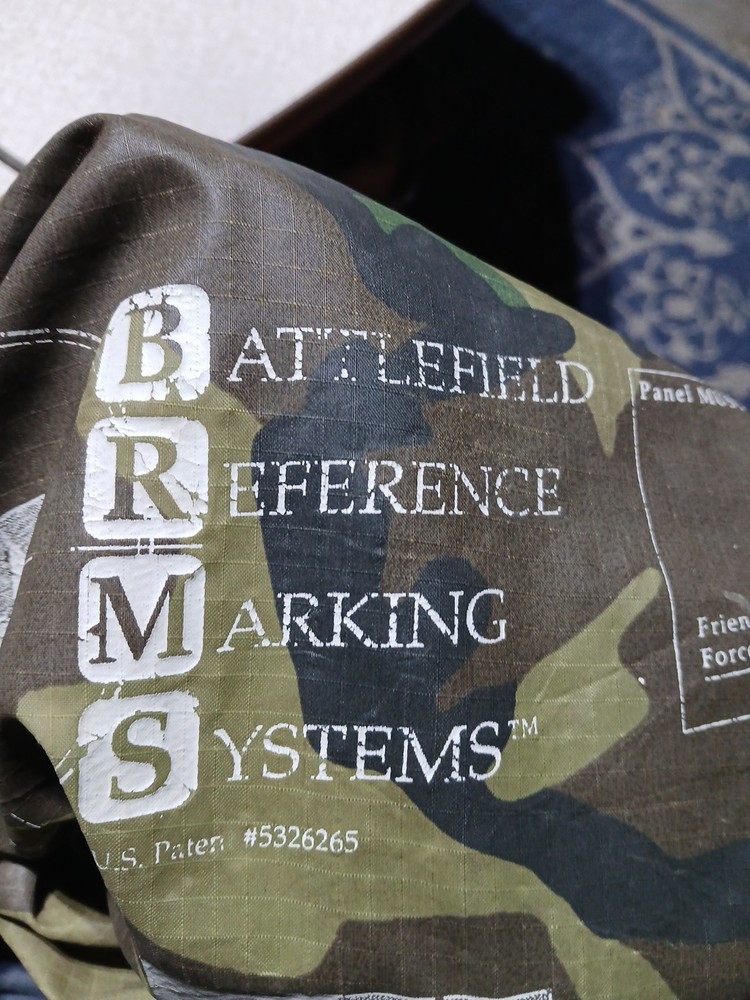 Military Camo BRMS Panel Target Type B EZ Info