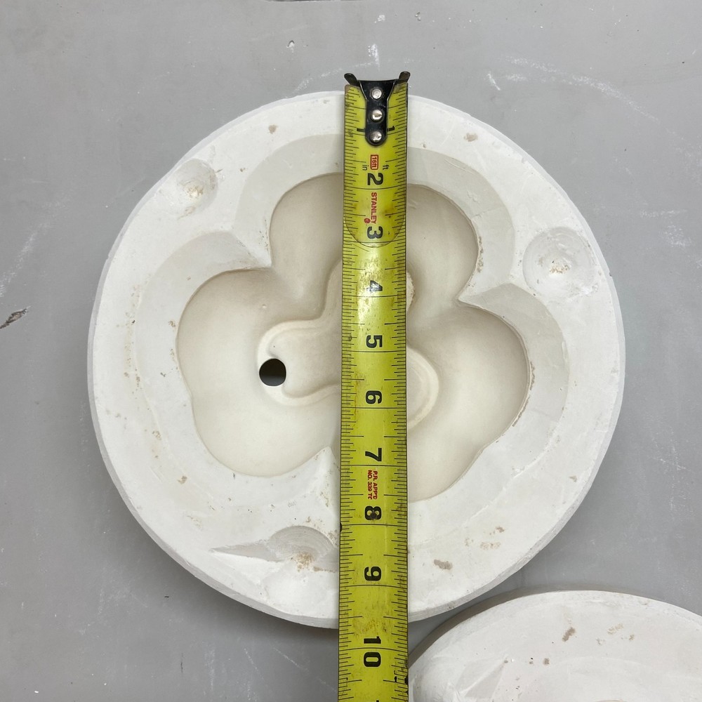 Ceramic Slip Casting Mold Leaf Clover Shamrock Dish #M-358