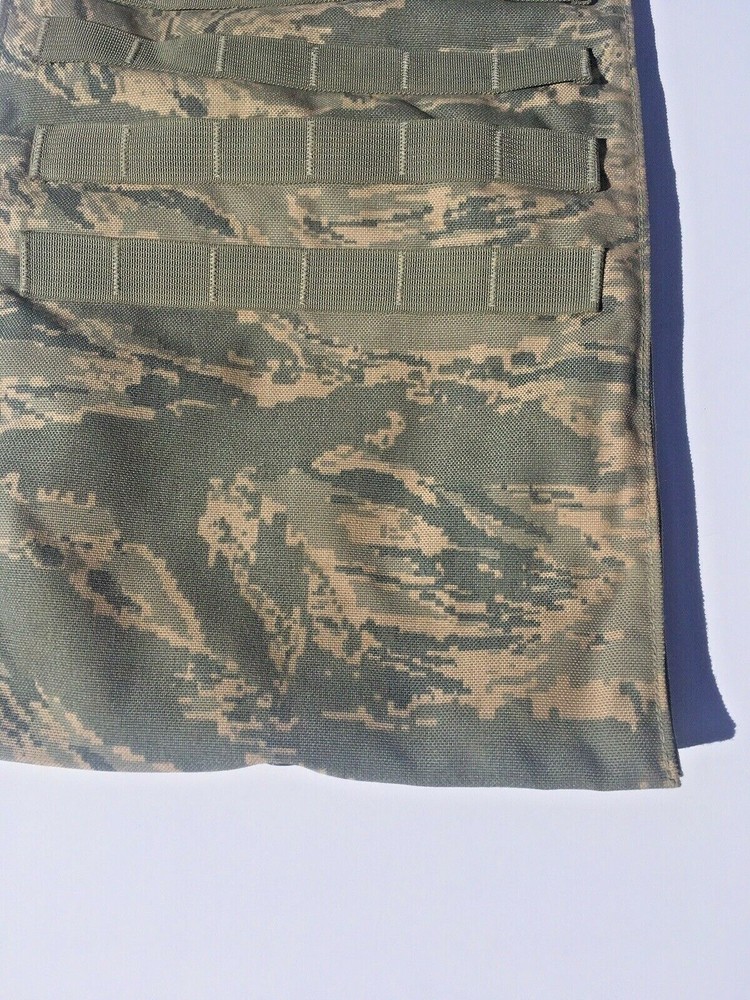 US Military Surplus Molle Panel Tiger Stripe air force Hydration Pouch