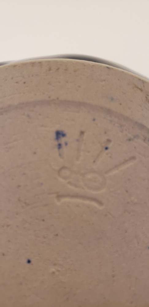 Mud Man Blue 6" Ceramic Pitcher