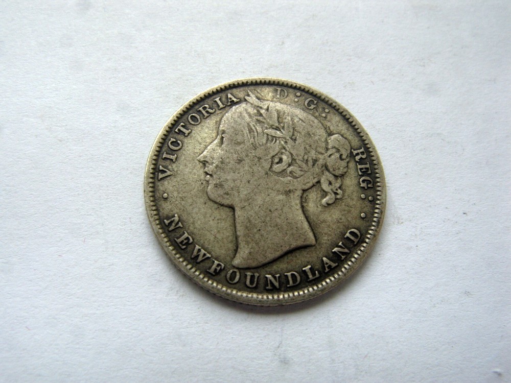 1870 Newfoundland 20 Cent