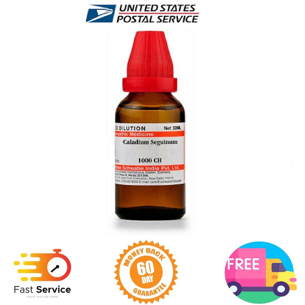 Willmar Schwabe Homeopathy Caladium Seguinum (30 ML) (Select Potency)