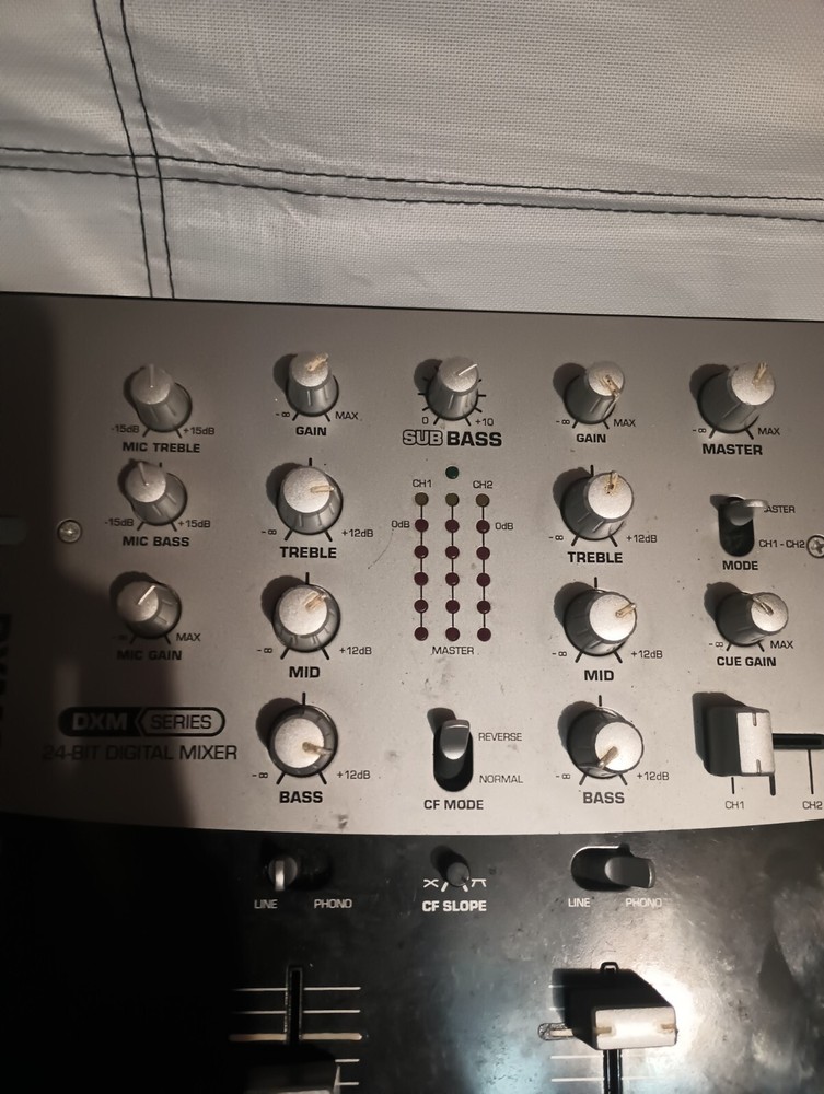 Numark DXM01 Mixer UNTESTED In Good Condition