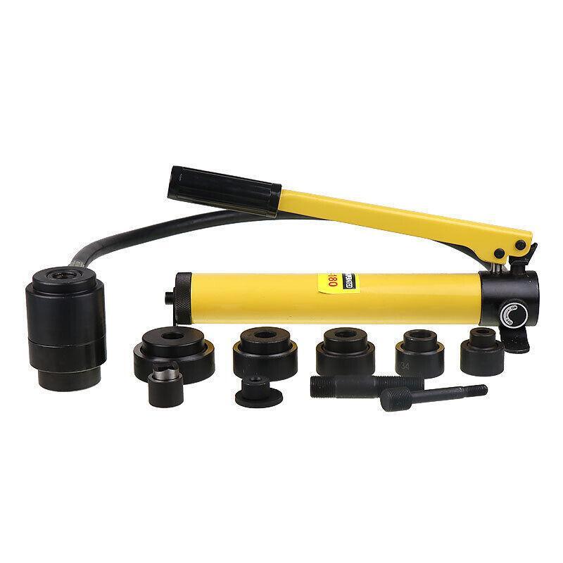 hydraulic hole opener pull hole thin iron plate aluminum plate punching machine