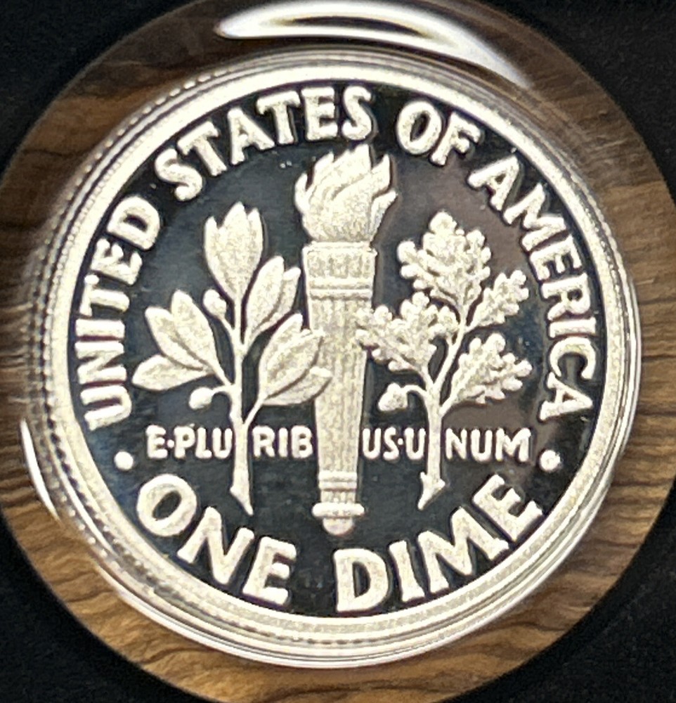 2012 S Proof Silver Roosevelt Dime From Proof Set