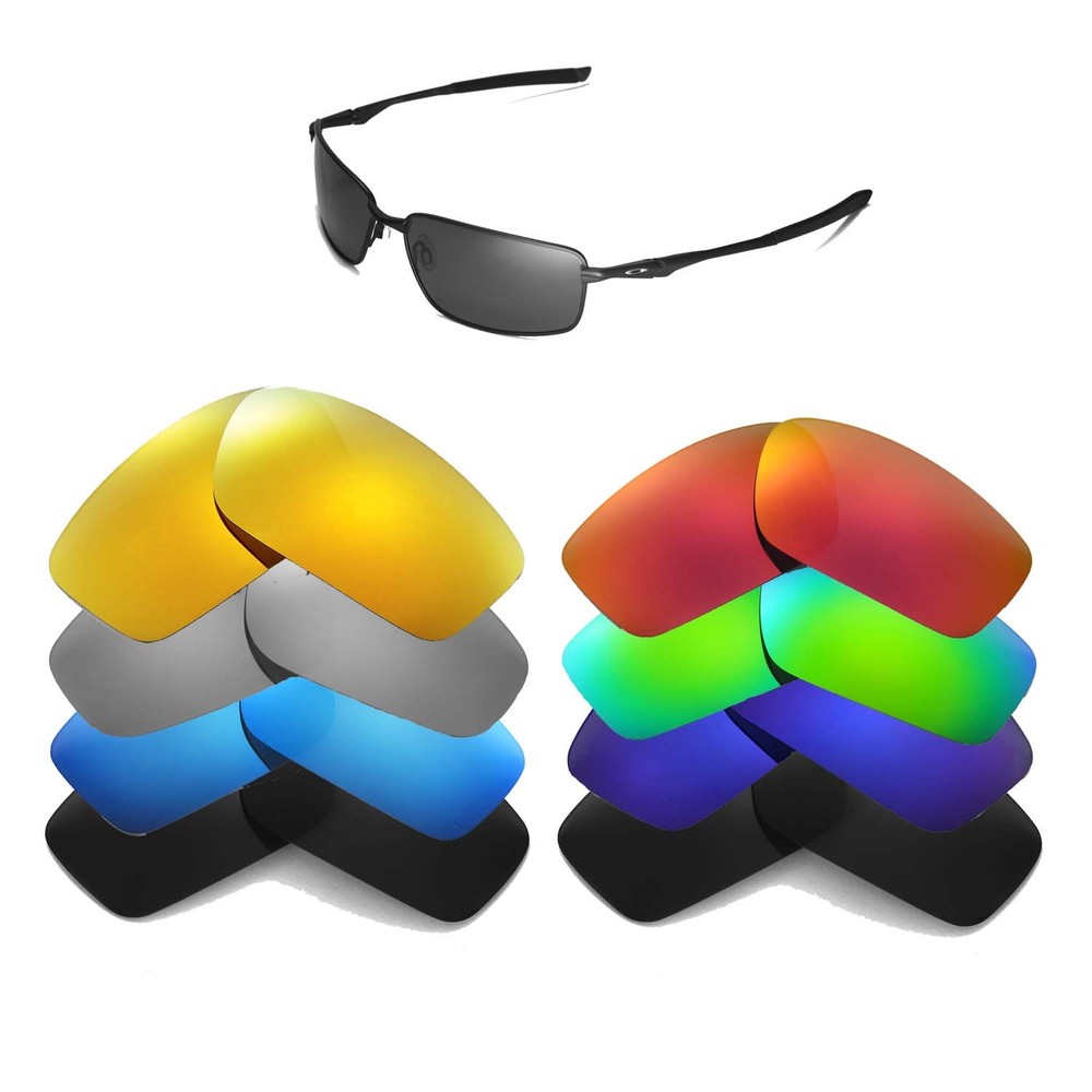 Walleva Replacement Lenses for Oakley Splinter Sunglasses - Multiple Options