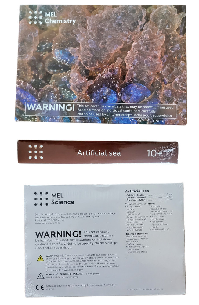 Artificial Sea  MEL Chemistry Lite Science Kit Educational Learning Age 10+ New