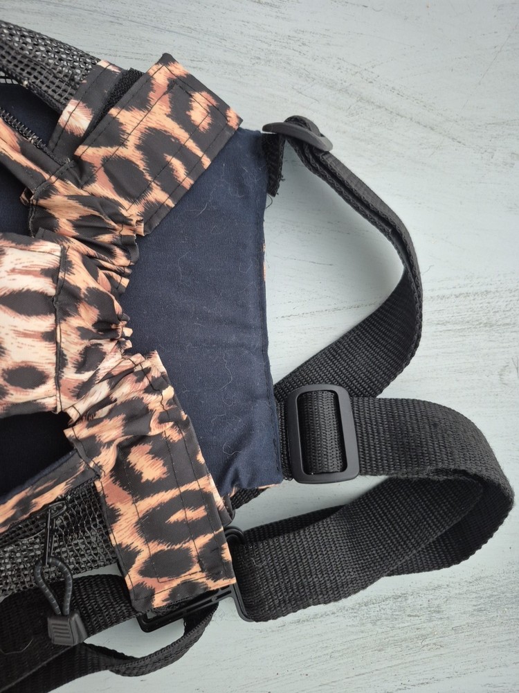 Daba Doo Dog Carrier Front Or Back Black Small Dog