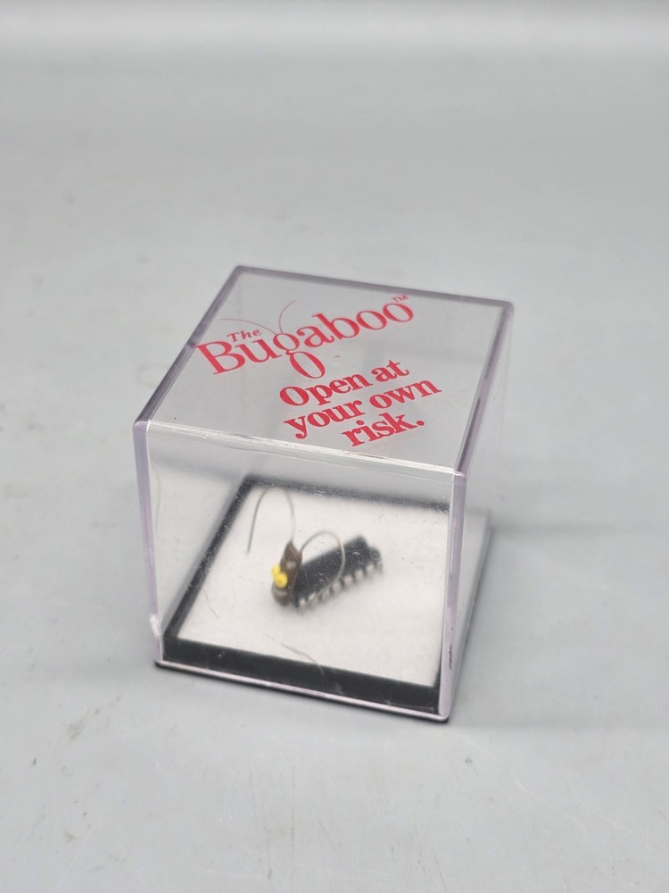 Vintage 1987 The Bugaboo Geniune Defective Computer Bug vintage computing funny