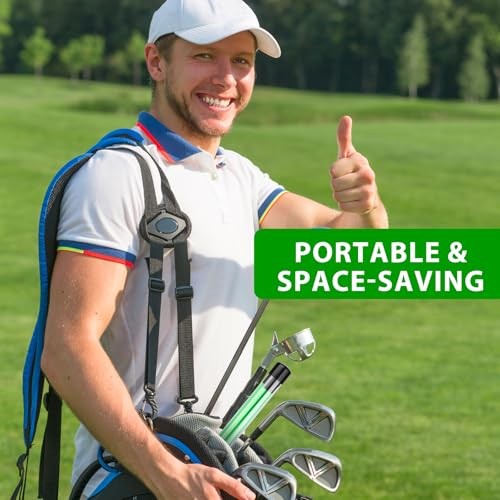 Golf Alignment Sticks 2 Packs 48" Foldable Alignment Stick Golf Training Aid