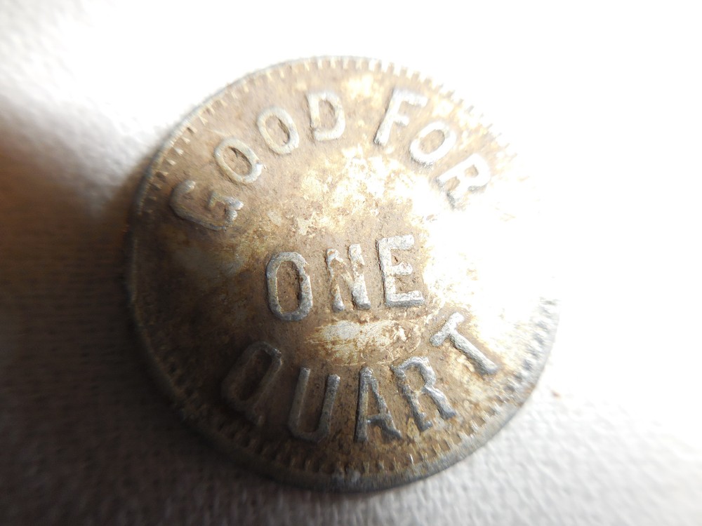 Good For One Quart Milk Koons Token