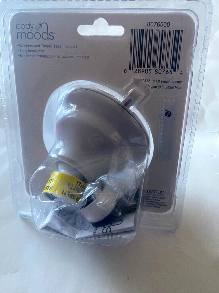 **NEW** Body Moods 3 Setting Shower Head