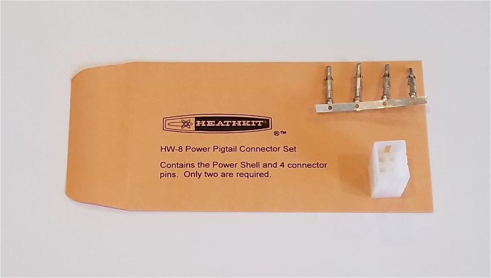 Heathkit HW-8 Power Pigtail Connectors