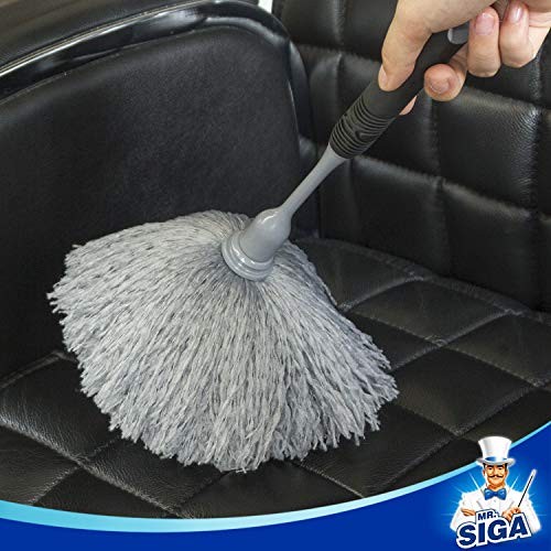 Microfiber Delicate Duster, Comfortable Non Slip Handle, Detachable Washable