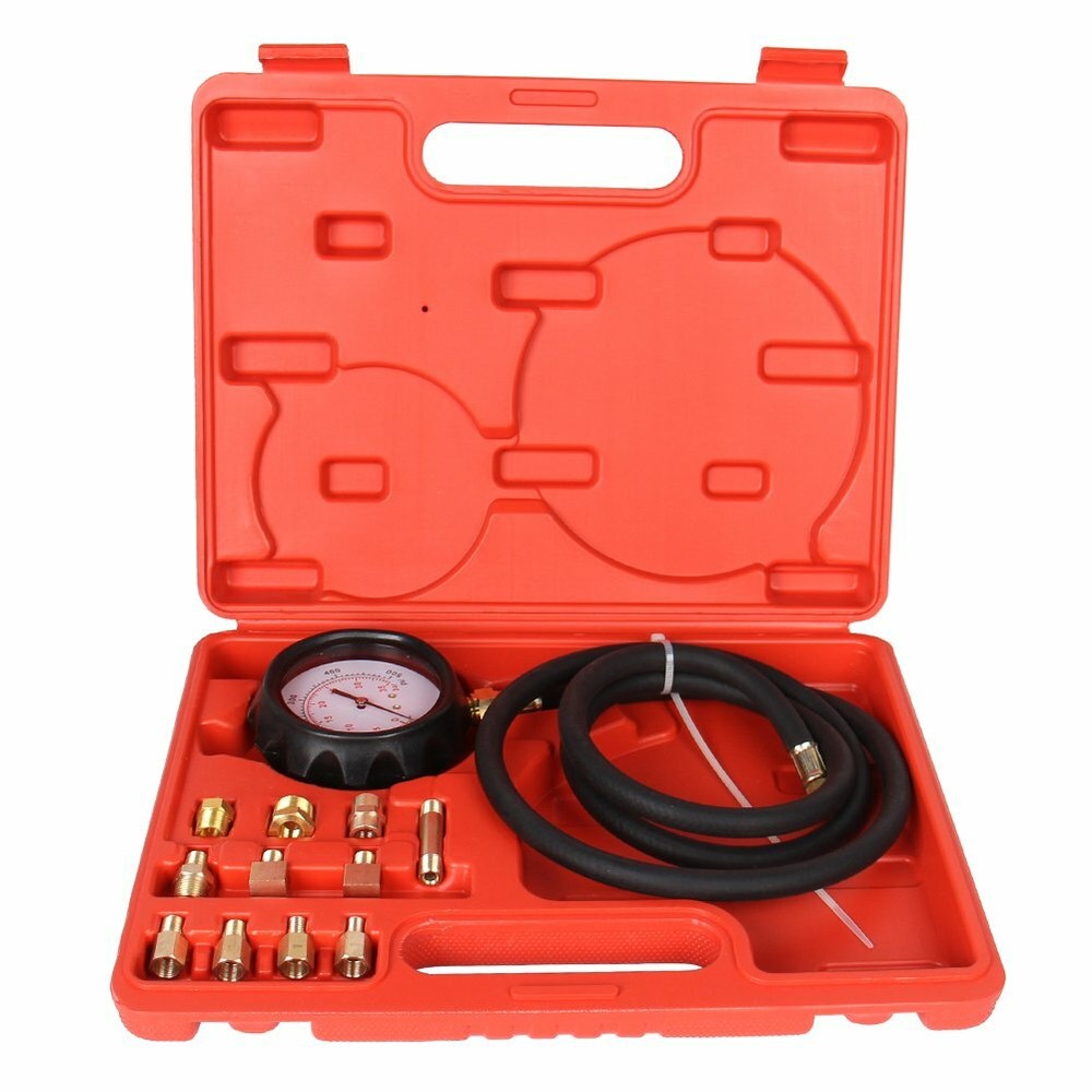 Engine Oil Pressure Test Kit Gauge Diagnostic Tester Dectector Tool Set 0-500PSI