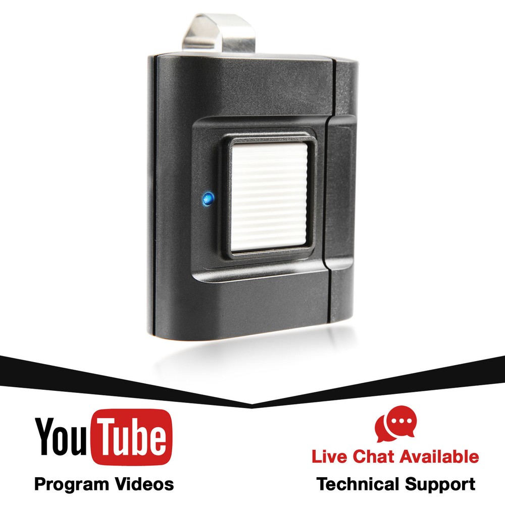 2 For Linear Stanley 1050 Compatible Visor Transmitter, 1-Channel (MCS105015)