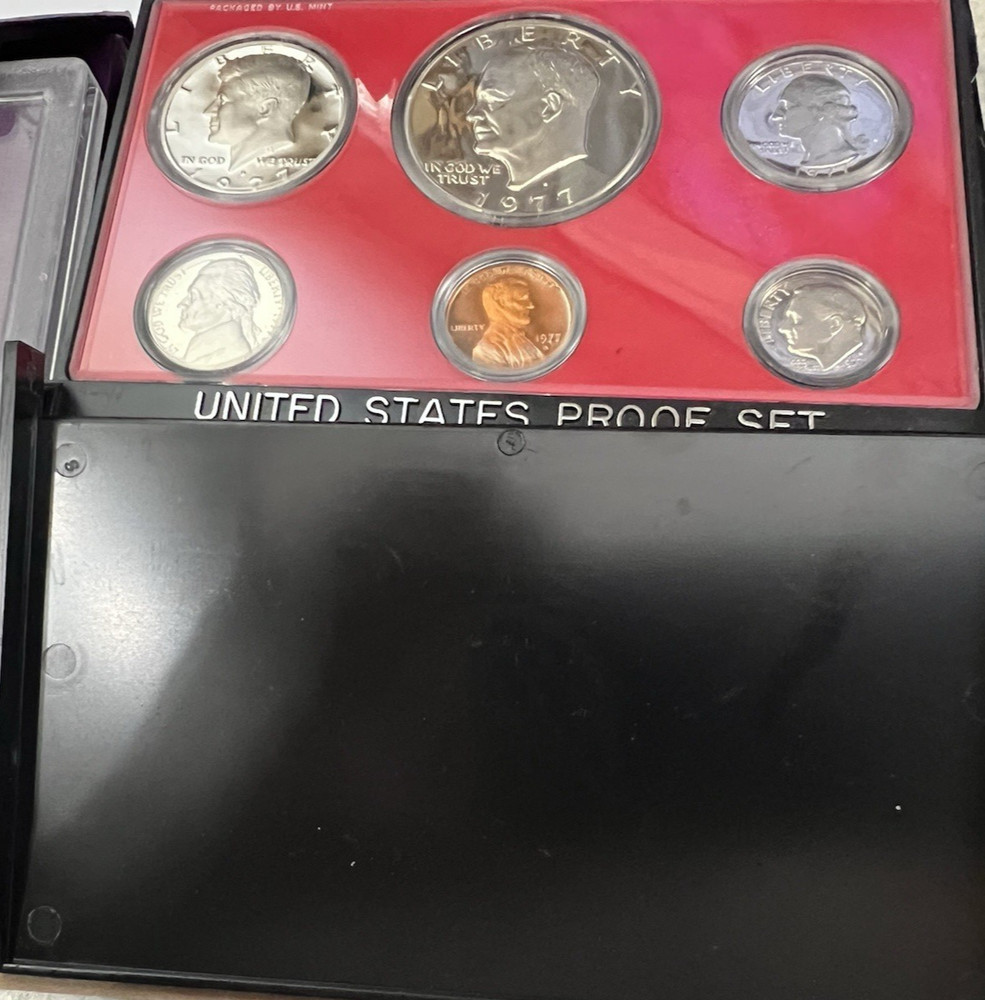 1977-S and 1987-S US Proof Sets