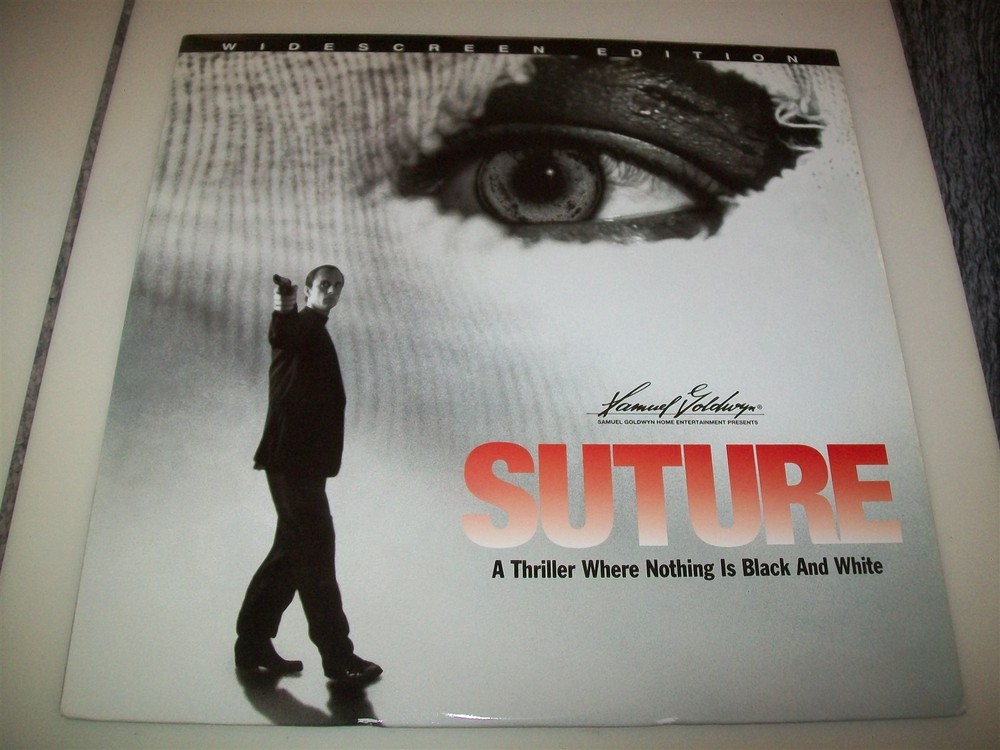 SUTURE Laserdisc LD WIDESCREEN FORMAT VERY GOOD CONDITION RARE DENNIS HAYSBERT!