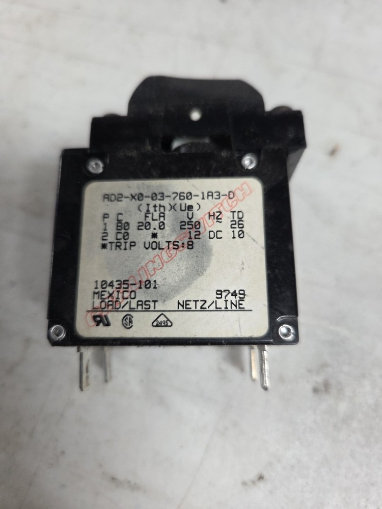 Treadmill Precor 9.25i Power Switch