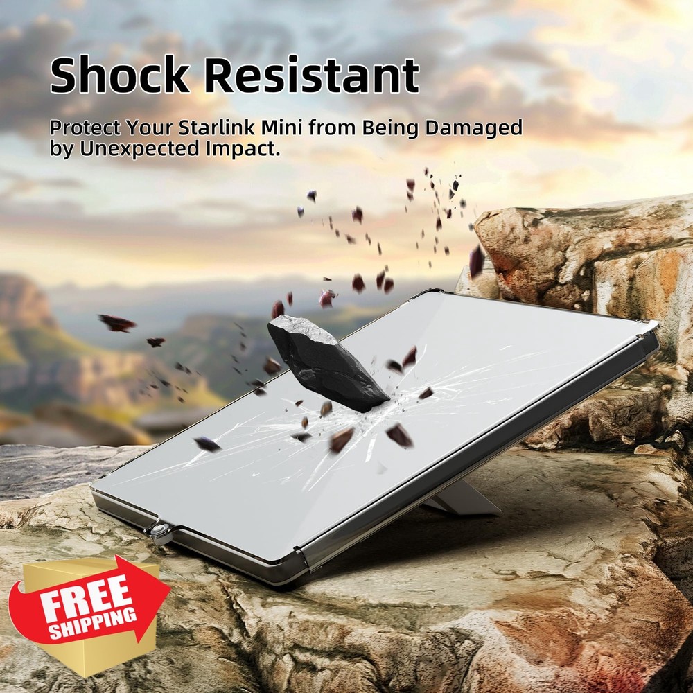 Starlink Mini Dish Protective Cover Shell Shock Resistant