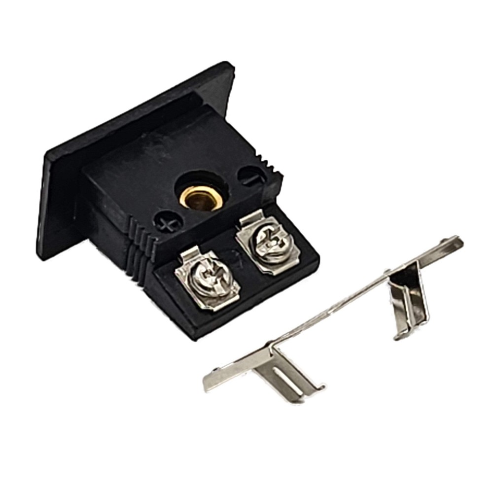 Panel Mount Connector - Mini Female Jack with Adjustable Lock Tab