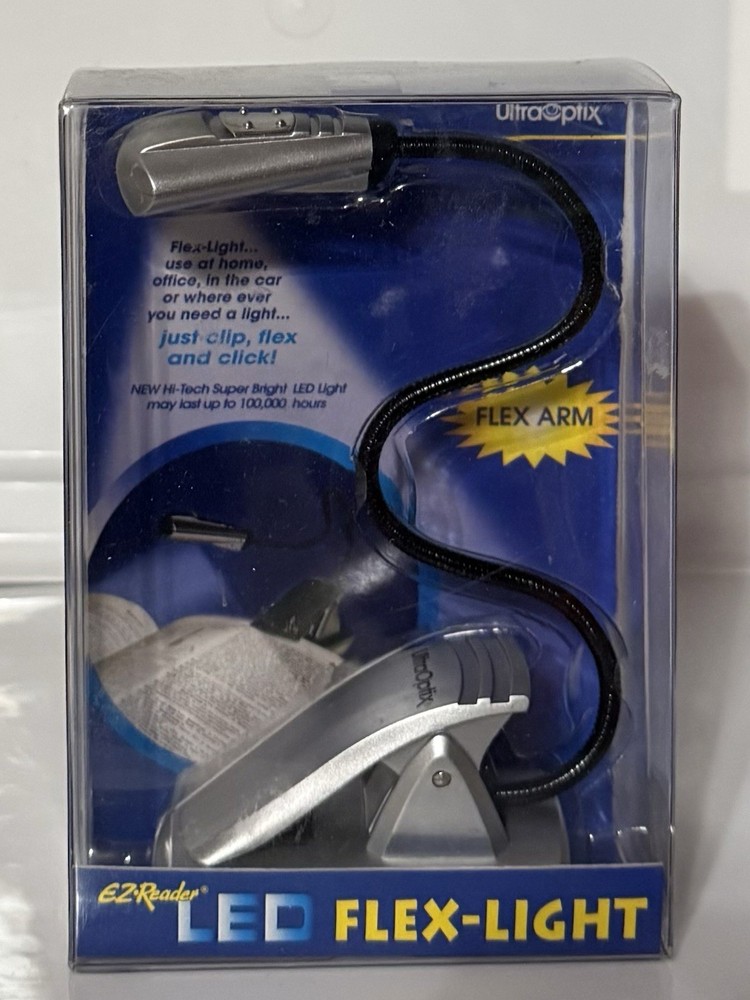 UltraOptix 2005 EZ-FLEXP EZ Reader LED Flex-Light Clip-On Super Bright LED Light