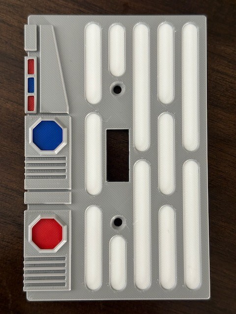 Star Wars Inspired Light Switch Cover Plates