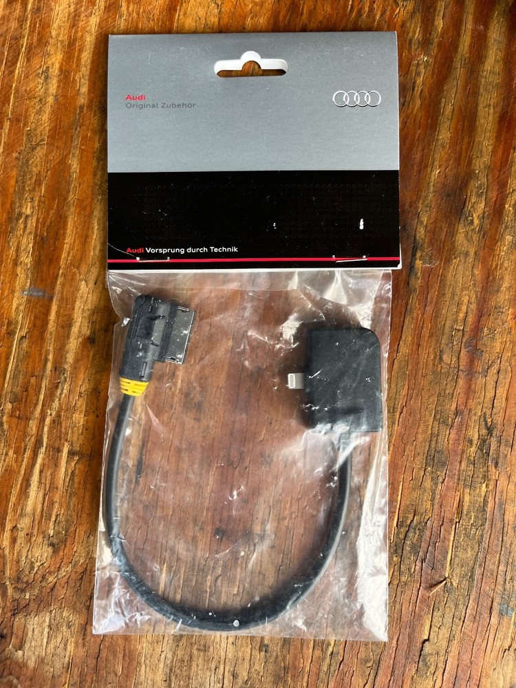 Audi Yellow Lightning Cable