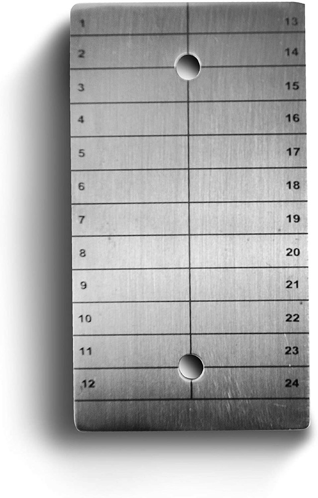 ColdTi - Titanium Crypto Seed Plate for Extremely Durable Cold Storage (Single)