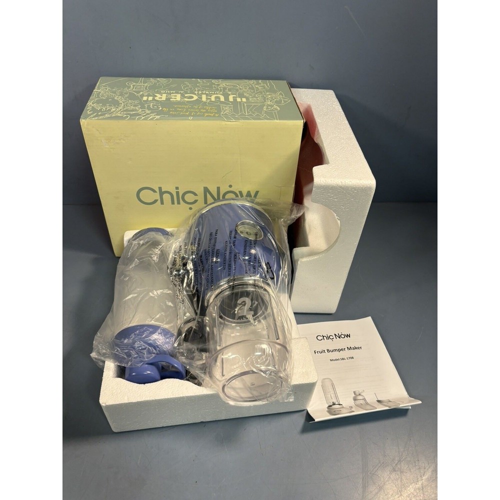 Chic Now Fruit Bumper Maker “Juicer” Model: SBL-1708