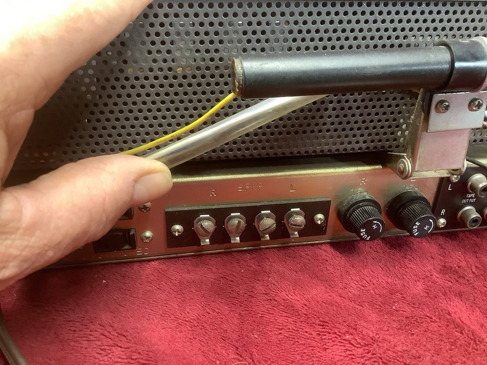 1960s “Sound” Solid State AM FM Multiplex Stereo Receiver SRQ-302X Works Teleton