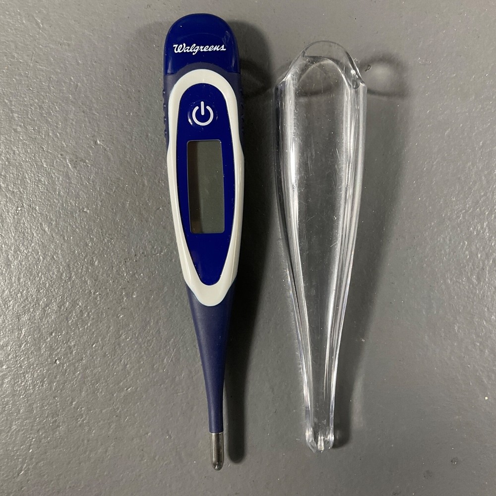 Walgreens Digital 10 Second Flexible Tip Thermometer Oral & Rectal Use - READ