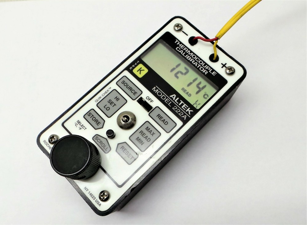 ALTEK 222A THERMOCOUPLE CALIBRATOR.