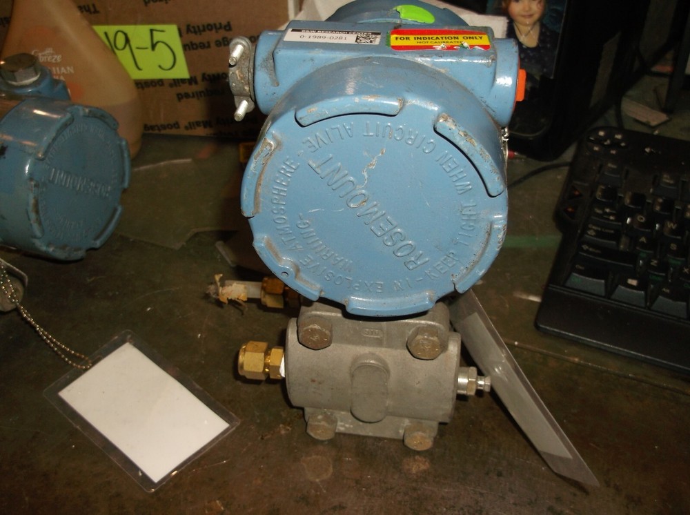 ROSEMOUNT 1151DR2F22B2 PRESSURE TRANSMITTER 1000 PSI MAX WP (711)