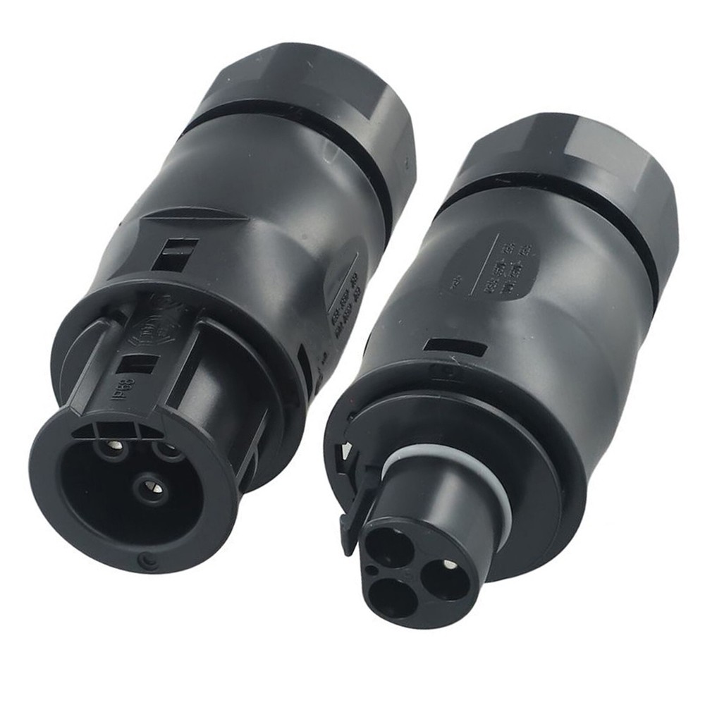 Secure and Efficient AC Socket and Plug for Inverters Easy Installation