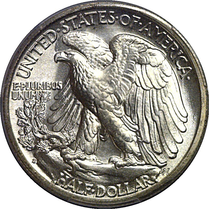 1940-S 50C Walking Liberty Half Dollar PCGS MS-66
