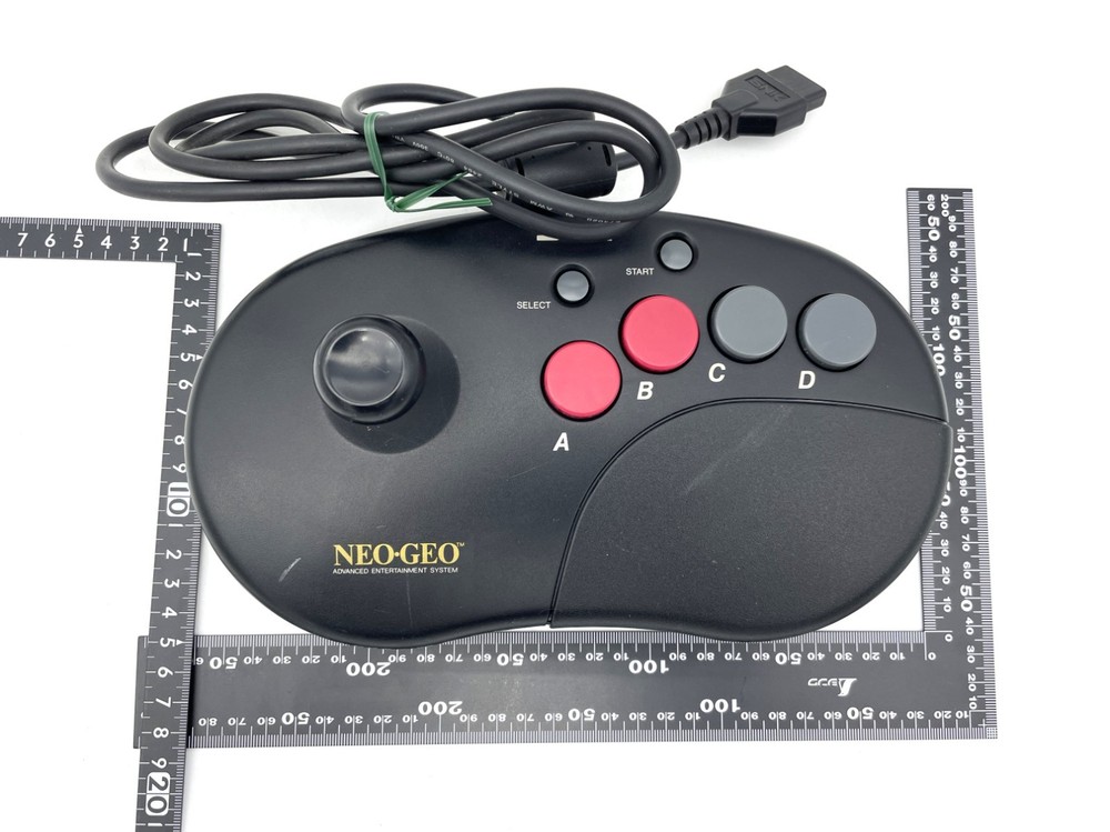 Neo Geo CD AES CDZ Joystick Controller Pro Arcade Stick SNK Tested