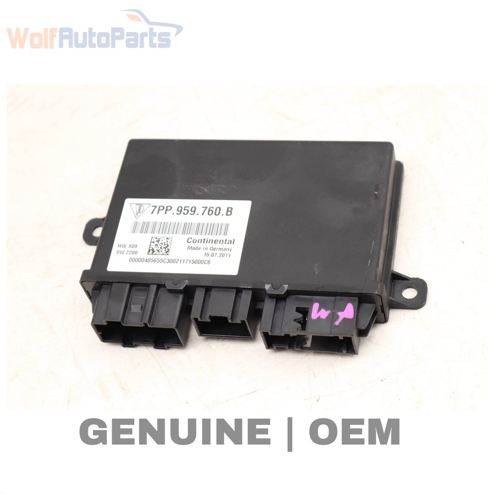 2011-2012 PORSCHE CAYENNE - SEAT Control Module 95861876001