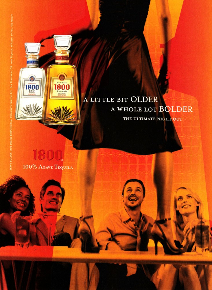 CUERVO 1800 TEQUILA AD #19 RARE 2005 OOP