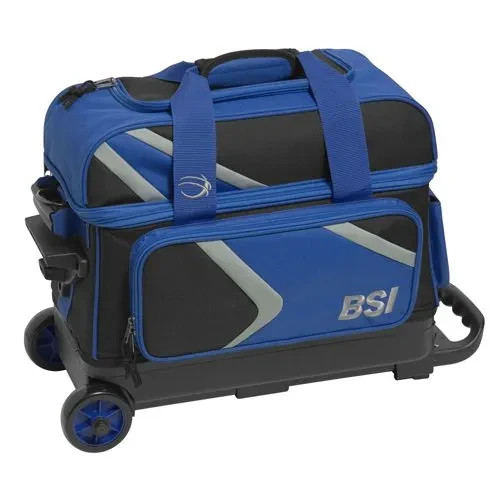 BSI Dash 2 Ball Double Roller Blue Bowling Bag