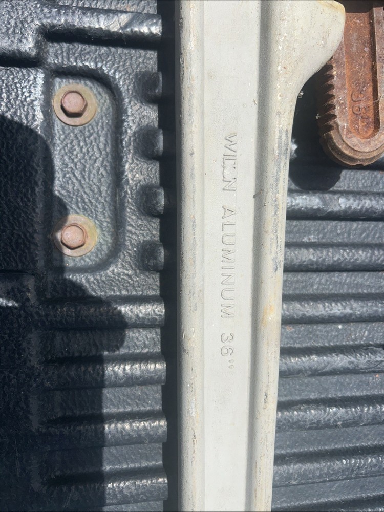 WILTON 36” Aluminum Pipe Wrench Adjustable Tool